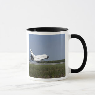 Raumfähre-Entdeckungsländer auf Rollbahn 33 4 Tasse