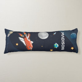 Raumfähre in Galaxy Personalisiert Seitenschläferkissen