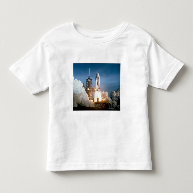 Raumfähre Kolumbien startet weg Kleinkind T-shirt (Vorderseite)