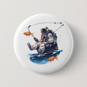 Raumfahrer Button