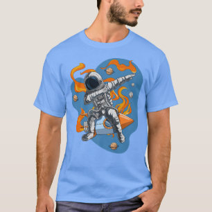 Raumfahrer, die Raumfahrtaktivitäten auf dem Moon- T-Shirt