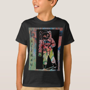 Raumfahrer-Mode-Entwurf durch Janz T-Shirt