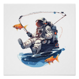 Raumfahrer Poster