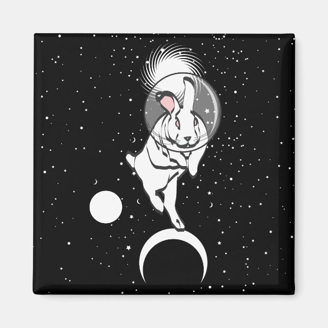 RAUMFAHRT MAGNET (Vorne)