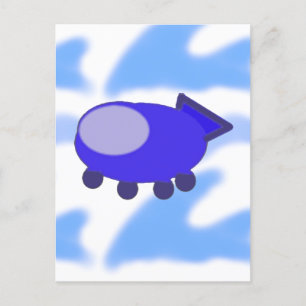 Raumfahrt Postkarte