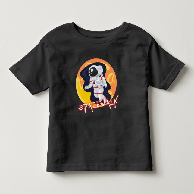 RAUMFAHRT - RAUMASTRONATION KLEINKIND T-SHIRT (Vorderseite)