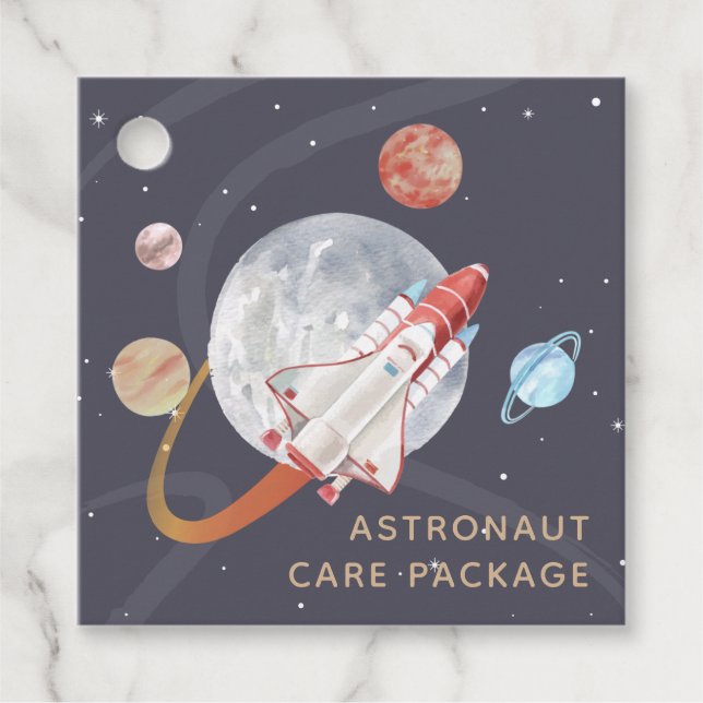Raumfahrtaktivist Astronaut Geschenkanhänger (Vorderseite)