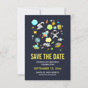 Raumfahrtgeräte und Raketen Save the Date