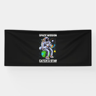 Raumfahrtmission der Astronauten Banner