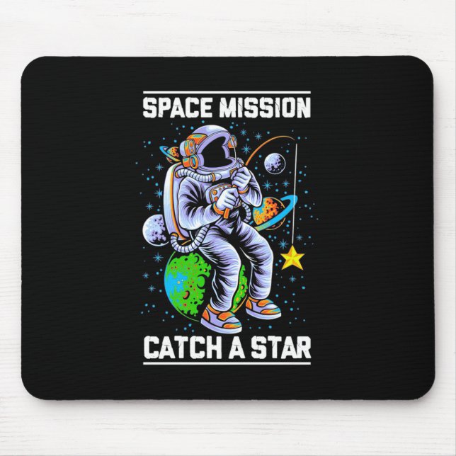 Raumfahrtmission der Astronauten Mousepad (Vorne)
