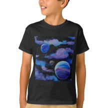 Raumfahrtplaneten Nebula Art