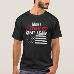 Raumfahrttechnik Luft- und Raumfahrt Raketentechni T-Shirt