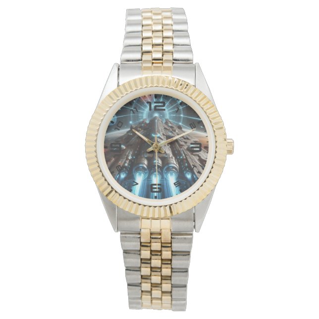Raumfahrtüberwachung Armbanduhr (Vorderseite)