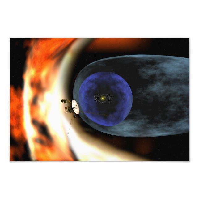 Raumfahrzeug Voyager 2 Fotodruck (Vorne)