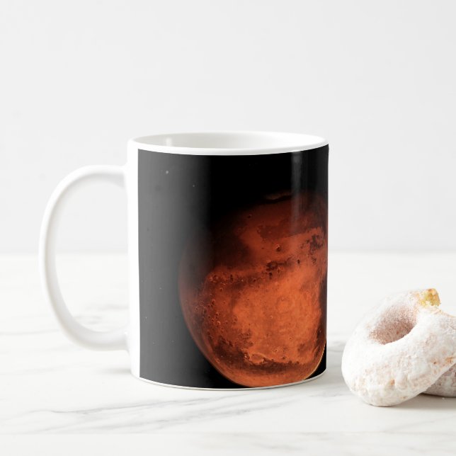 Raumfahrzeuge, die den Ausdauerwechsel befördern Kaffeetasse (Mit Donut)