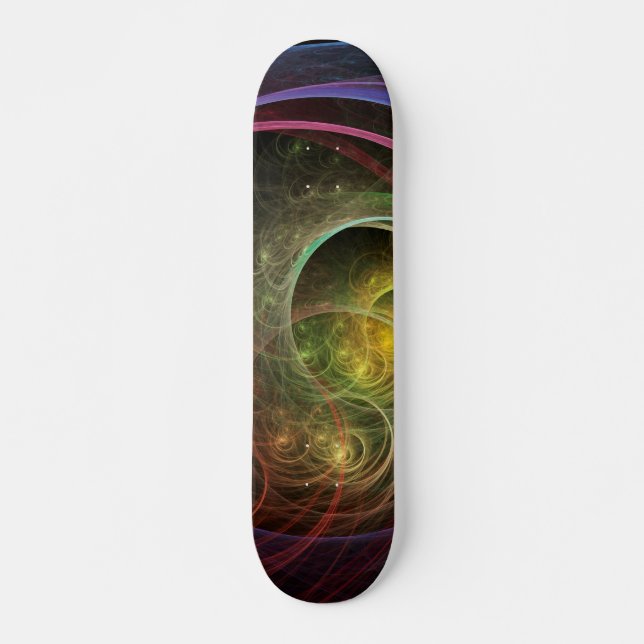 Raumfeuerwerk Skateboard (Vorne)