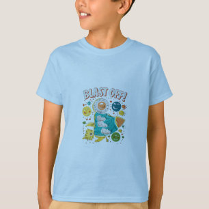 "Raumforscher Blast Off! Kinder T-Shirt" T-Shirt