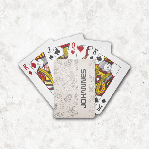 Raumforschung Galaxy Universe Star Personalize Spielkarten