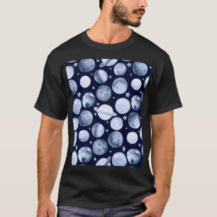 Raumgalaxie: Aquarellbilder T-Shirt