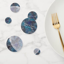 Raumgalaxie Party Wasserfarbe Personalisiert Konfetti