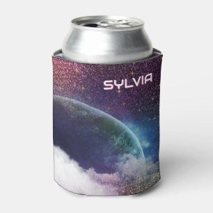 Raumgalaxie Planet Personalisierter Dosenkühler