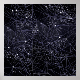 Raumgeometrie Poster