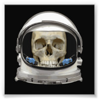 Raumhelm Astronaut Skull