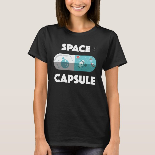 Raumkapsel T-Shirt (Vorderseite)