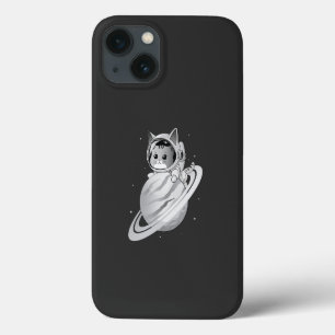 Raumkatze Astronaut mit Planet Saturn Case-Mate iPhone Hülle