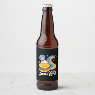 Raumkatze Bierflaschenetikett