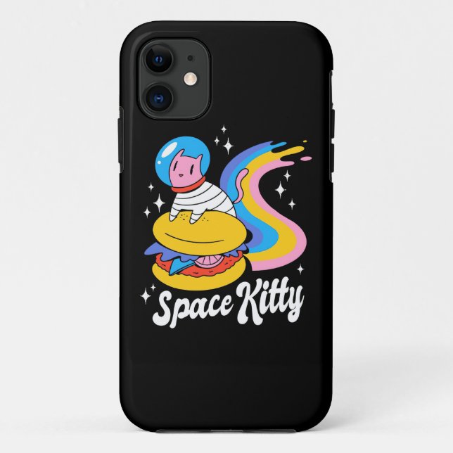 Raumkatze Case-Mate iPhone Hülle (Rückseite)