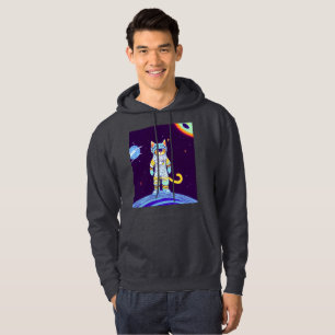RAUMKATZE MENSCHEN lustige Hooded Sweatshirt Hoodi