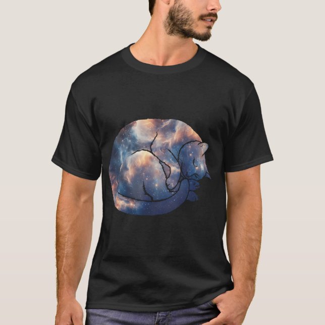 Raumkatze T-Shirt (Vorderseite)
