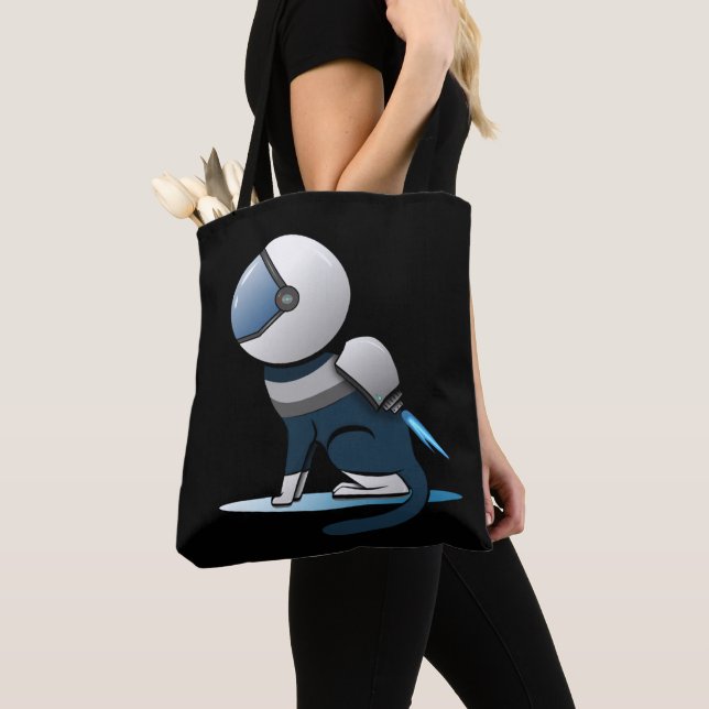 Raumkatzenflugzeug Tasche (Von Nahem)