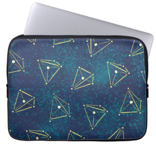 Raumkonstellationen Geometrische Astronomie Geek Laptopschutzhülle