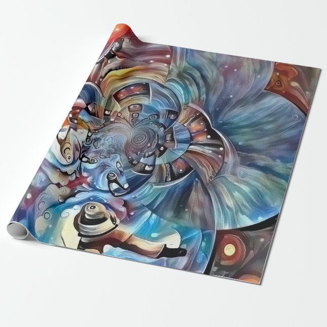 Raummagie Geschenkpapier (Ungerollt)