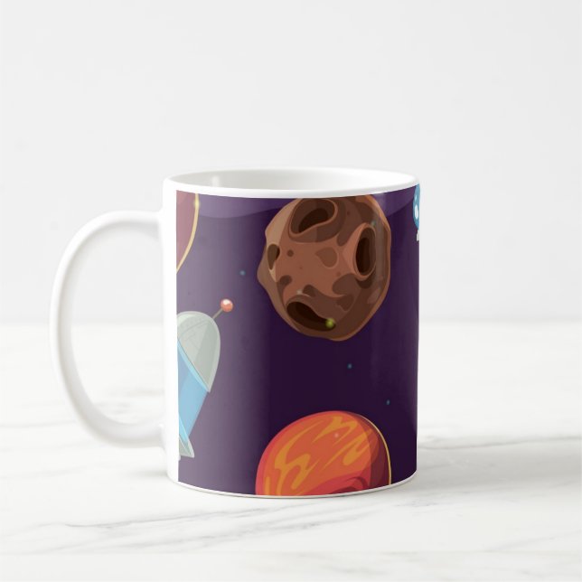 Raummuster Kaffeetasse (Links)