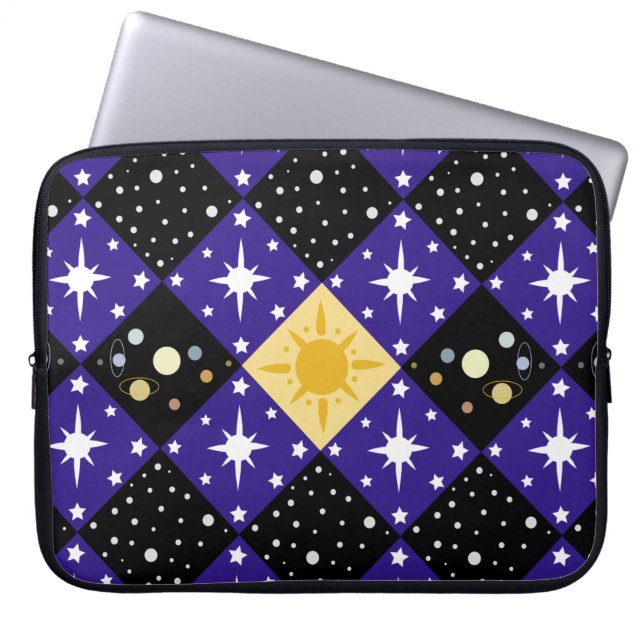 Raummuster Laptopschutzhülle (Vorderseite)