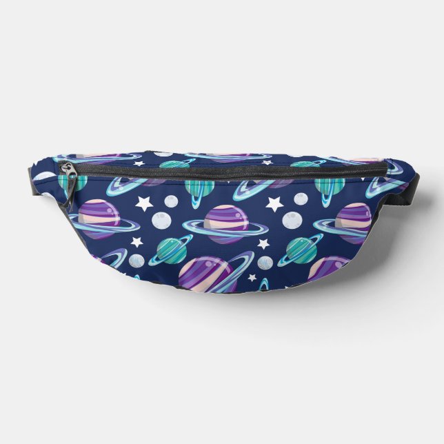 Raummuster, Planeten, Sterne, Galaxie, Kosmos Bauchtasche (Ablage )