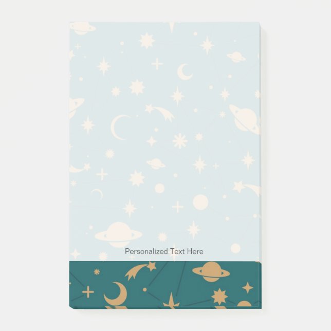 Raummuster Post-it Klebezettel (Vorderseite)