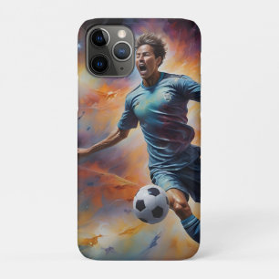 Raumnebel Fußball-Shot Case-Mate iPhone Hülle