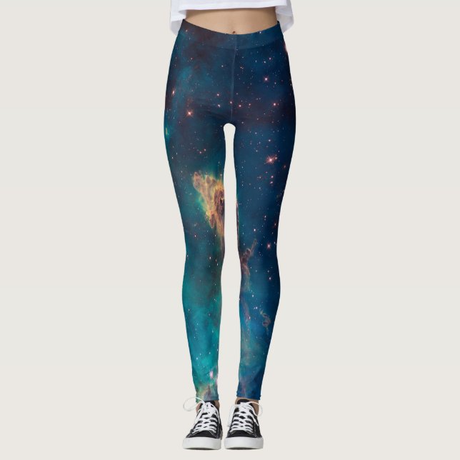 Raumnebel Leggings (Vorderseite)