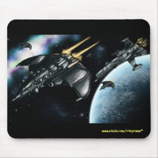 Raumpatrouille cooler mousepad Entwurf