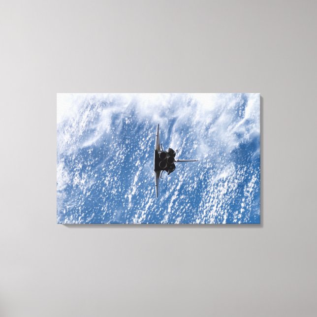 Raumschiff-Endeavour 18 Leinwanddruck (Vorderseite)