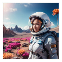 Raumschiff erforscht den Planeten |