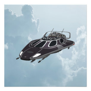 Raumschiff Fotodruck