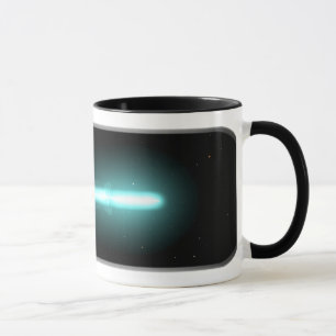 Raumschiff in einer Flasche Tasse