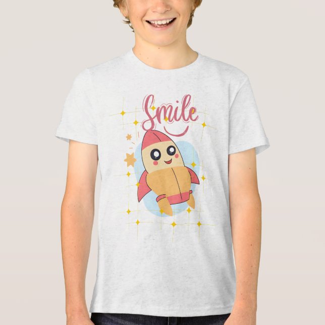 "Raumschiff-Kinder im Shirt (Vorderseite)