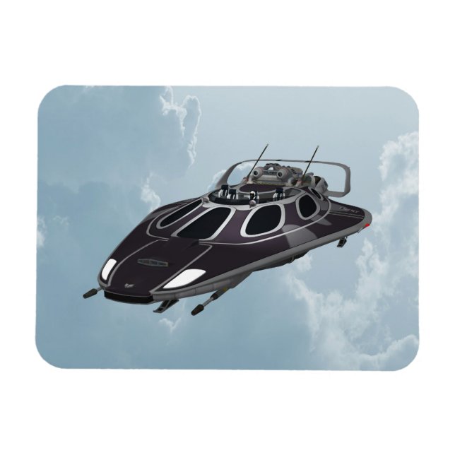 Raumschiff Magnet (Horizontal)