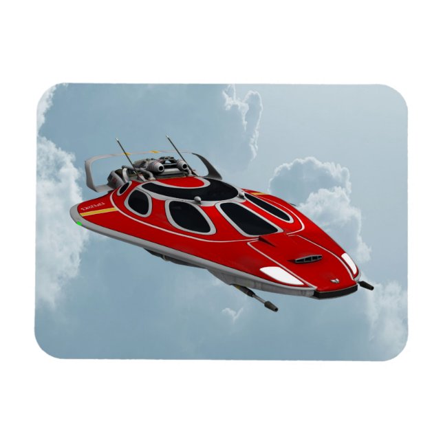 Raumschiff Magnet (Horizontal)